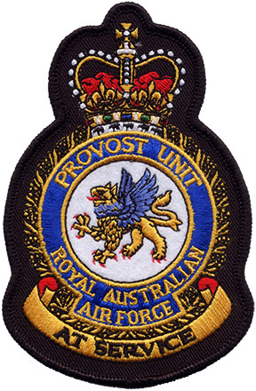 Coat of arms (crest) of the Provost Unit, Royal Australian Air Force