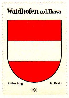 Wappen von Waidhofen an der Thaya