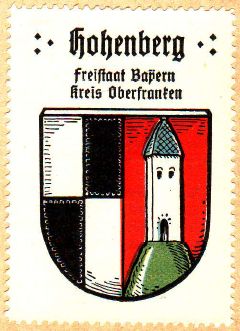 Wappen von Hohenberg an der Eger/Coat of arms (crest) of Hohenberg an der Eger