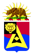Coat of arms (crest) of the 40th Finance Battalion, California Army National Guard