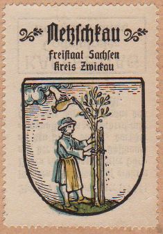 Wappen von Netzschkau/Coat of arms (crest) of Netzschkau