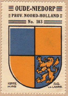 Wapen van Oude Niedorp/Coat of arms (crest) of Oude Niedorp