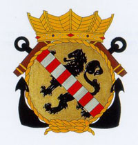 Coat of arms (crest) of the Zr.Ms. Schiedam, Netherlands Navy