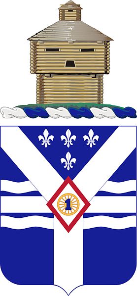 Arms of 131st Infantry Regiment, Illinois Army National Guard