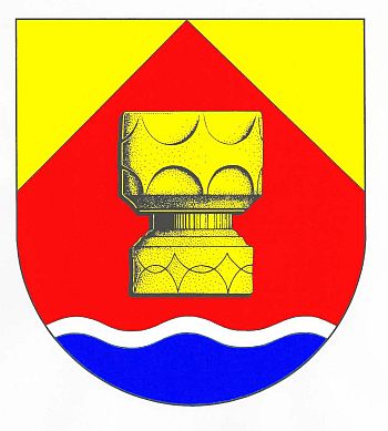 Wappen von Ostenfeld (Nordfriesland)/Arms (crest) of Ostenfeld (Nordfriesland)