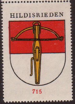 Wappen von/Blason de Hildisrieden