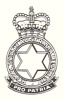 Coat of arms (crest) of the Royal South Australia Regiment, Australia