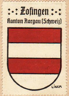Wappen von/Blason de Zofingen