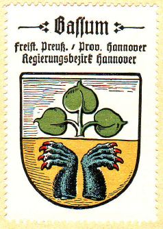 Wappen von Bassum/Coat of arms (crest) of Bassum
