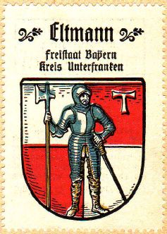 Wappen von Eltmann/Coat of arms (crest) of Eltmann