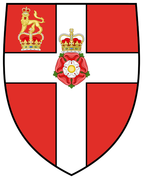 Coat of arms (crest) of Venerable Order of the Hospital of St John of Jerusalem Priory of England and the Isles