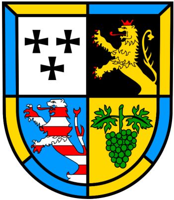 Wappen von Verbandsgemeinde Bad Kreuznach/Arms (crest) of Verbandsgemeinde Bad Kreuznach