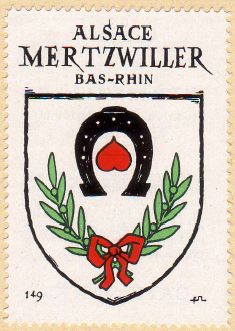 Blason de Mertzwiller/Coat of arms (crest) of {{PAGENAME