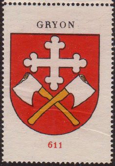 Wappen von/Blason de Gryon