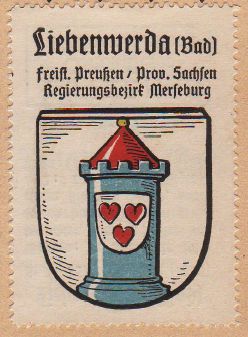 Wappen von Bad Liebenwerda/Coat of arms (crest) of Bad Liebenwerda