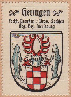 Wappen von Heringen/Helme/Coat of arms (crest) of Heringen/Helme