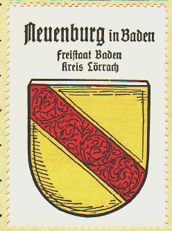 Wappen von Neuenburg am Rhein/Coat of arms (crest) of Neuenburg am Rhein