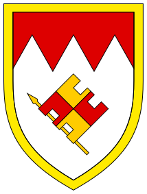 Coat of arms (crest) of the Armoured Brigade 36 Mainfranken, German Army