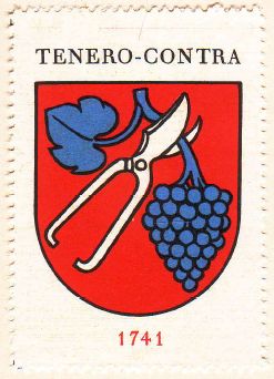 Wappen von/Blason de Tenero-Contra