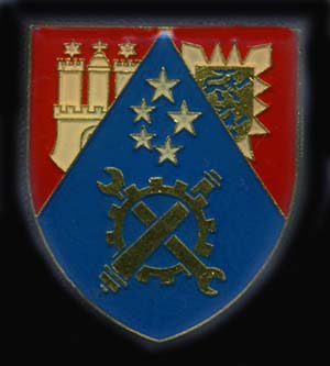 Coat of arms (crest) of the 6th Maintenance Battalion, German Army