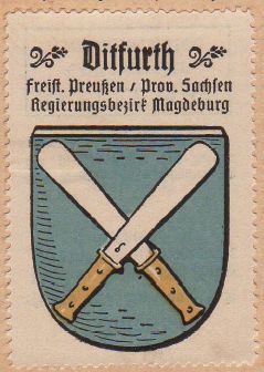 Wappen von Ditfurt/Coat of arms (crest) of Ditfurt