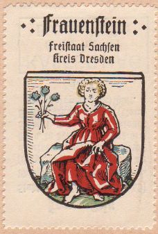 Wappen von Frauenstein (Sachsen)