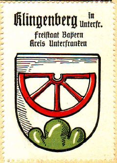 Wappen von Klingenberg am Main/Coat of arms (crest) of Klingenberg am Main
