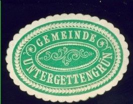 Wappen von Untergettengrün/Arms (crest) of Untergettengrün