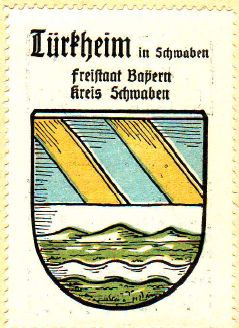 Wappen von Türkheim (Unterallgäu)/Coat of arms (crest) of Türkheim (Unterallgäu)