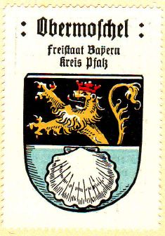 Wappen von Obermoschel/Coat of arms (crest) of Obermoschel