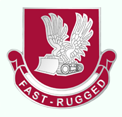 Arms of 365th Engineer Battalion, US Army