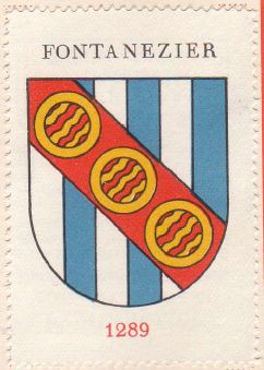 Wappen von/Blason de Fontanezier