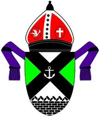 Arms (crest) of Diocese of Manicaland (seat of Bishop in Mutare)
