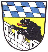 Wappen von Grafenau (Niederbayern) / Arms of Grafenau (Niederbayern)