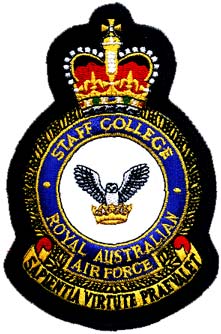 Coat of arms (crest) of the Staff College, Royal Australian Air Force