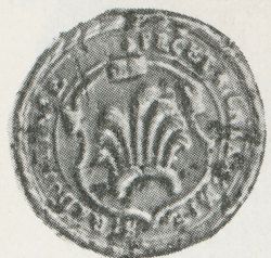 Seal (pečeť) of Radostín nad Oslavou