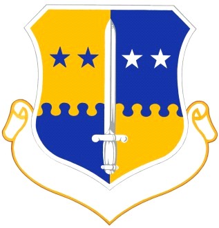 Coat of arms (crest) of the 4th Air Division, US Air Force