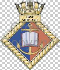Coat of arms (crest) of the East Scotland Universities Royal Naval Unit, United Kingdom
