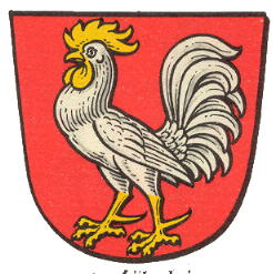 Wappen von Hähnlein/Arms of Hähnlein