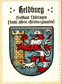 Wappen von Heldburg/Coat of arms (crest) of Heldburg