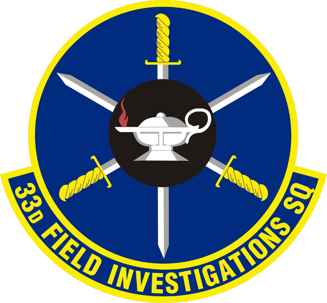 File:33rd Field Investigations Squadron, US Air Force.png
