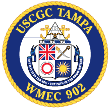 Coat of arms (crest) of the USCGC Tampa (WMEC-902)