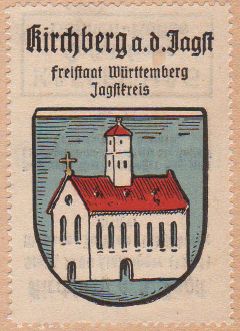 Wappen von Kirchberg an der Jagst