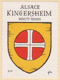 Blason de Kingersheim/Coat of arms (crest) of {{PAGENAME
