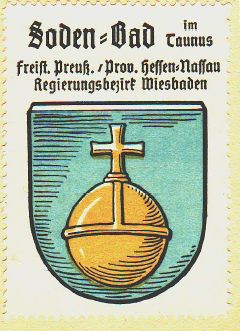 Wappen von Bad Soden am Taunus/Coat of arms (crest) of Bad Soden am Taunus