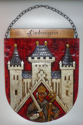 Wappen von Fladungen/Coat of arms (crest) of Fladungen