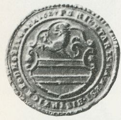 Seal (pečeť) of Bystřice pod Hostýnem