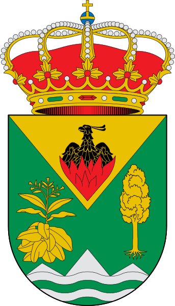 Escudo de Valderrubio/Arms (crest) of Valderrubio