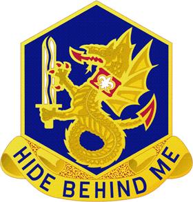 Coat of arms (crest) of 97th Chemical Battalion, US Army