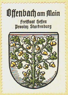 Wappen von Offenbach am Main/Coat of arms (crest) of Offenbach am Main